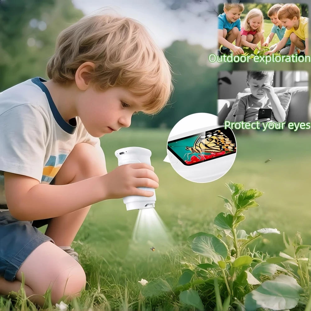 Microscop digital portabil pentru copii