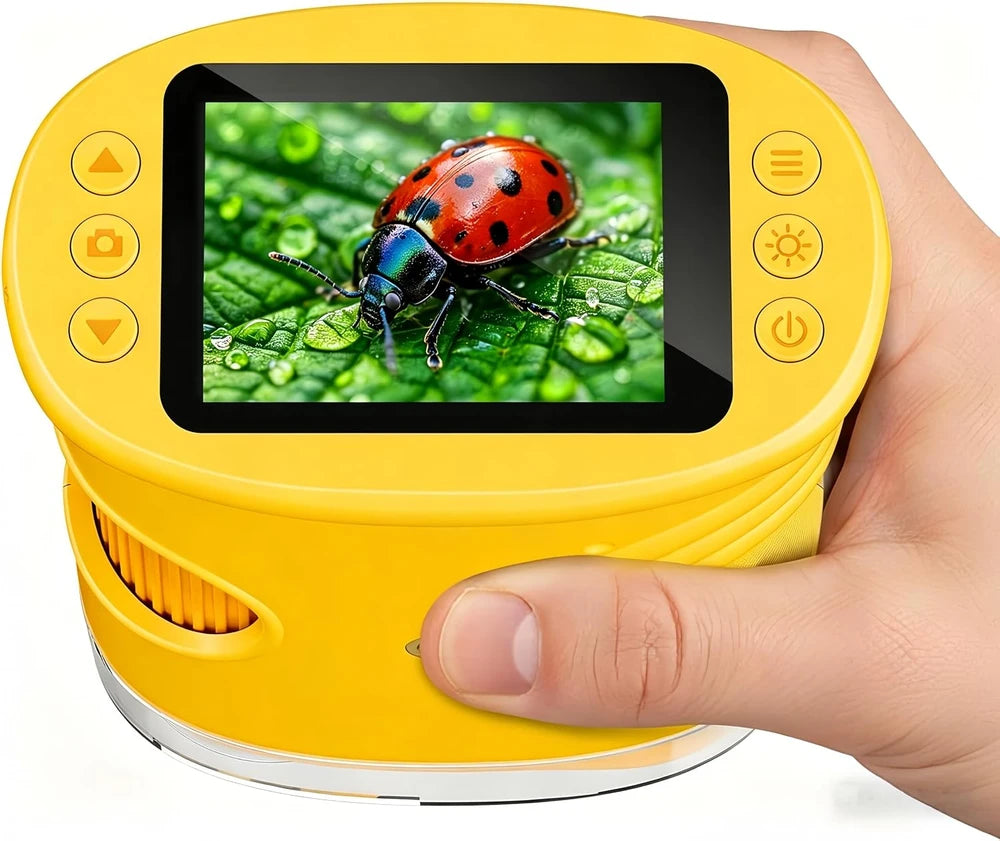 Microscop digital portabil – Portocaliu