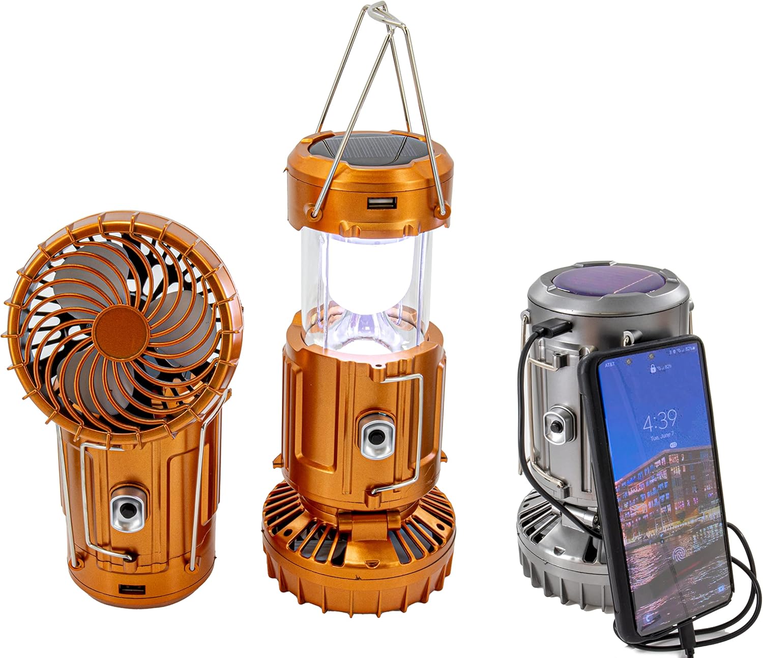 Lampa Solară Multifuncțională 6 în 1
